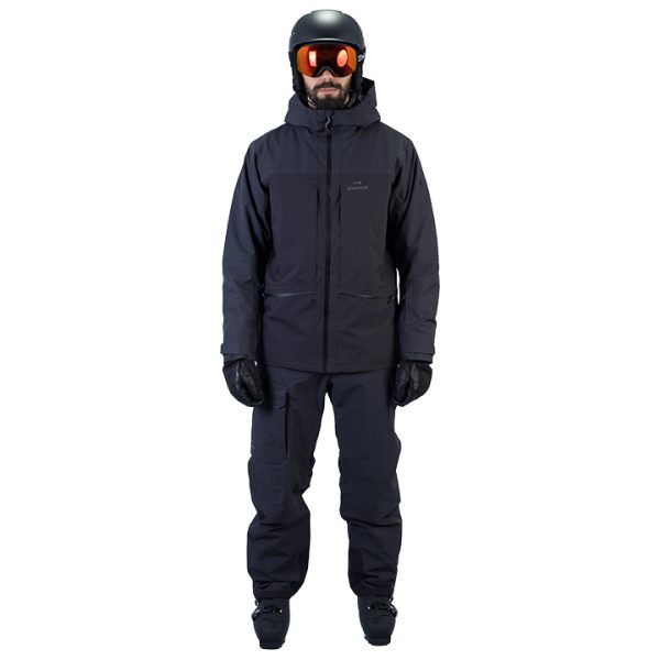 M Saulire 2L Insulated Stretch Jkt Black - Image 3