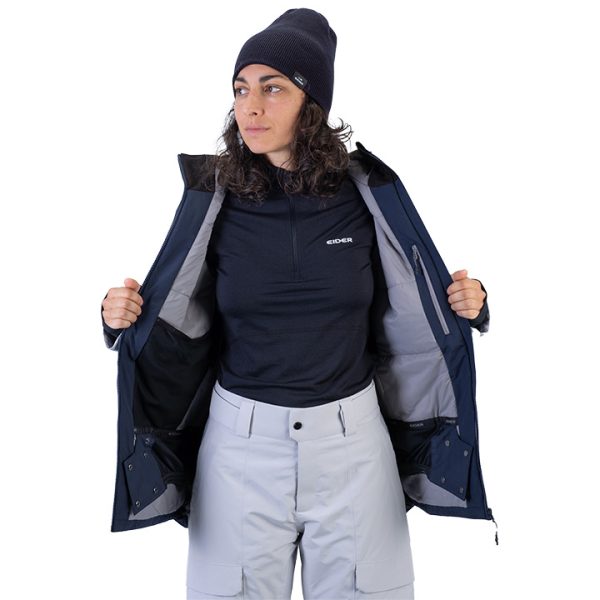 W Eclipse 2L Gore Tex Primaloft Jkt Storm Blue - Image 5