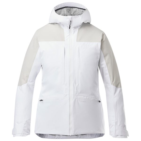 W Saulire 2L Insulated Stretch Jkt White