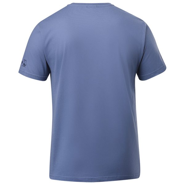 Vintage Duck Cotton Tee Storm Blue - Image 2