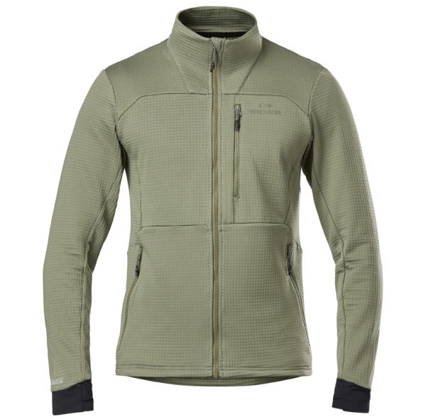 M Thorens Polartec Powergrid Fleece Khaki