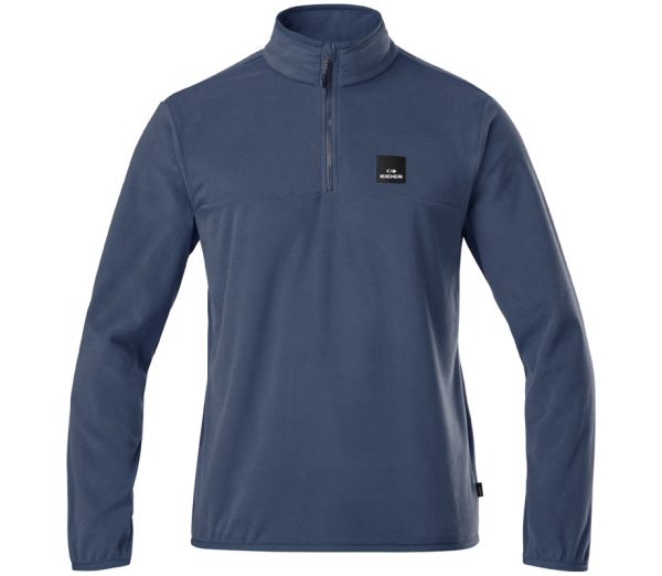 M Peclet Polartec Fleece Light 1/4 Zip Navy