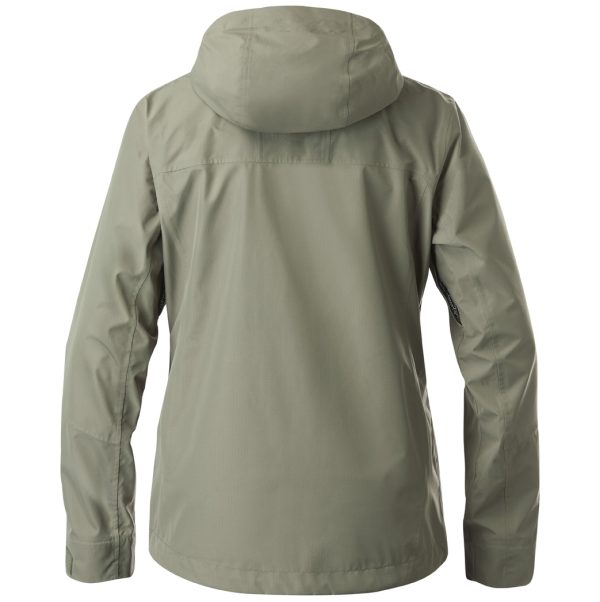 W Mist Jkt Khaki - Image 2