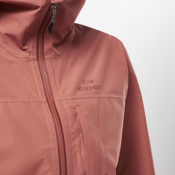 W Mist Jkt Khaki - Image 6