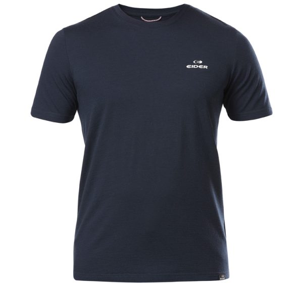 M Merino Path Tech Tee Navy